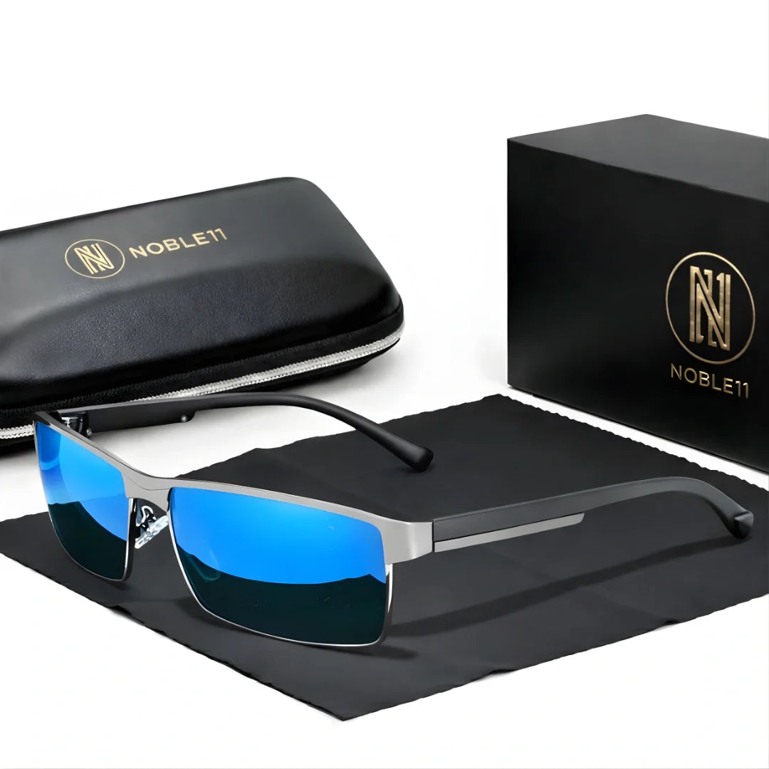 Noble11 Axiom polarized UV400 sunglasses - Titan Blue