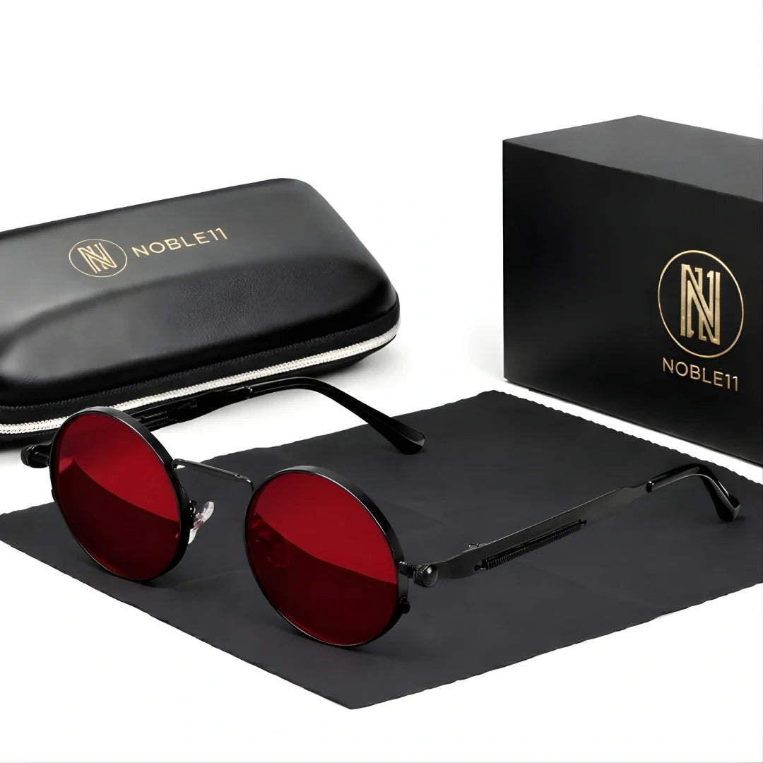 Noble11 Orion polarized UV400 sunglasses - Ruby Clear