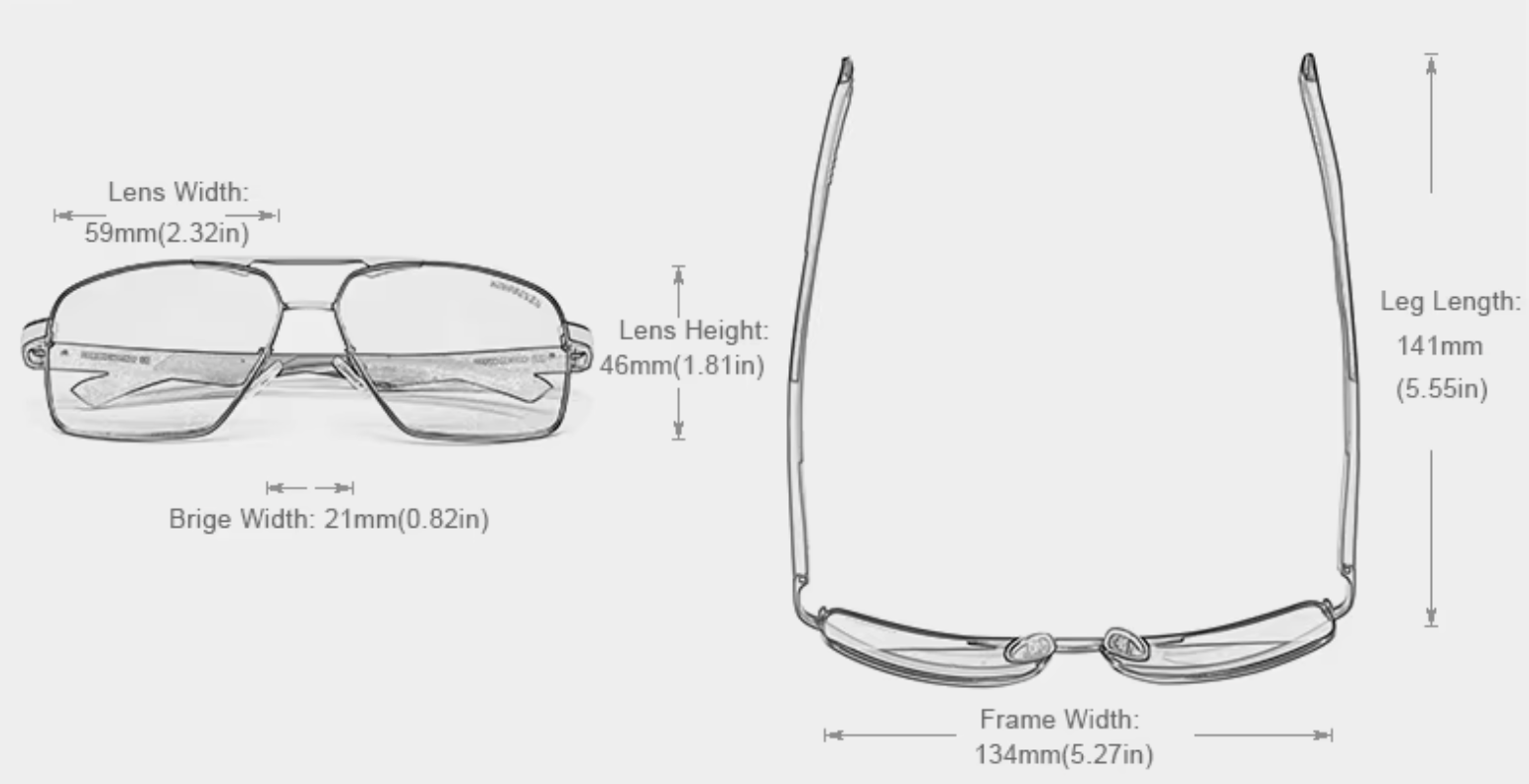 Titan – Polarized UV400 Sunglasses