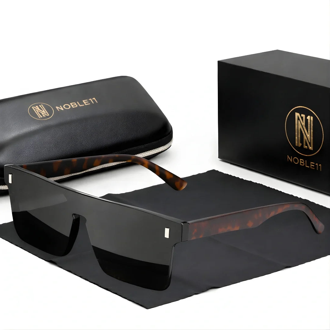 Noble11 Aegis polarized UV400 sunglasses - Titan Leopard