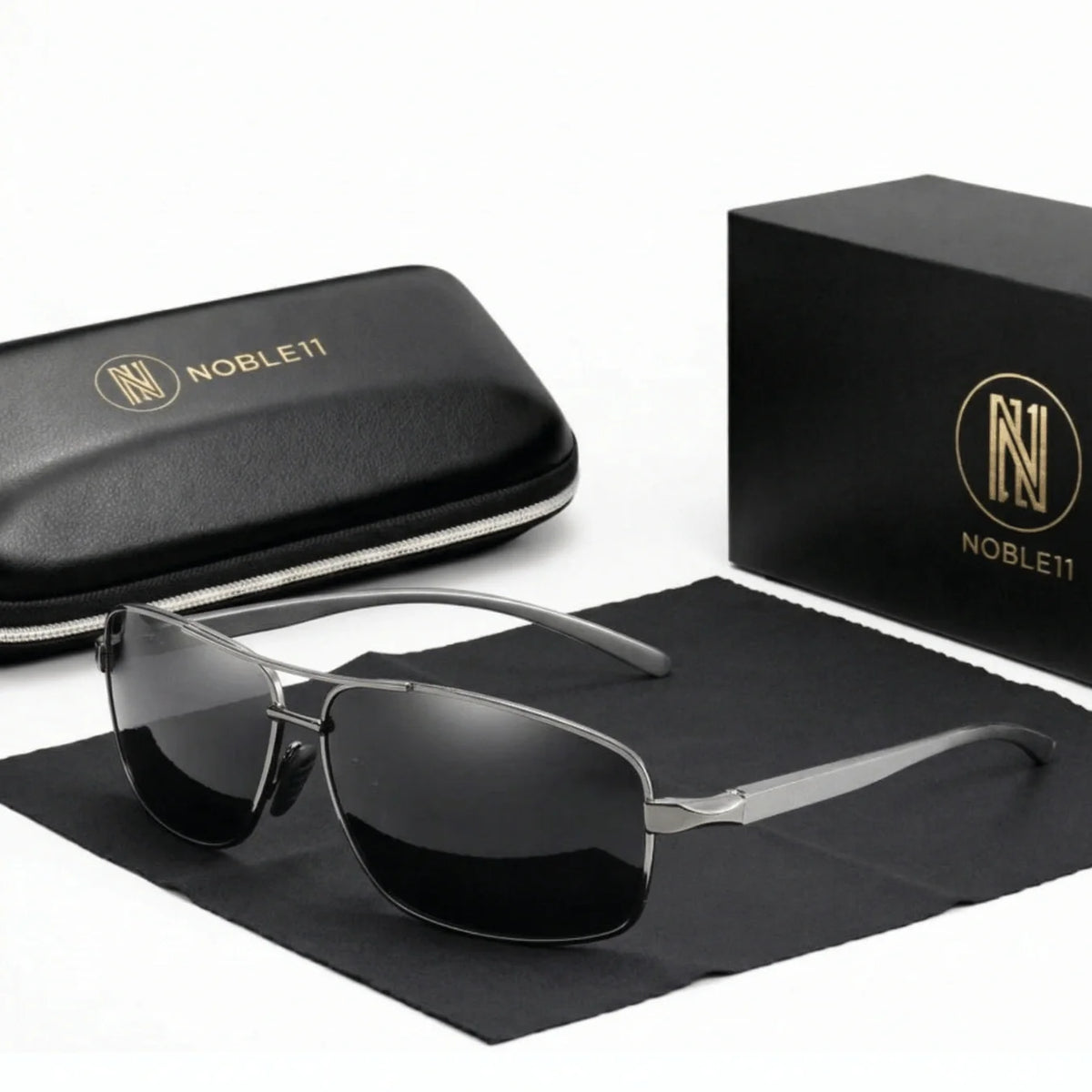 Noble11 Ascent polarized UV400 sunglasses - Titan