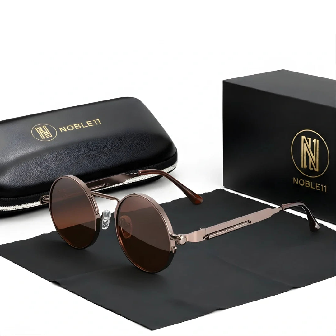 Noble11 Helios polarized UV400 sunglasses - Espresso Umber