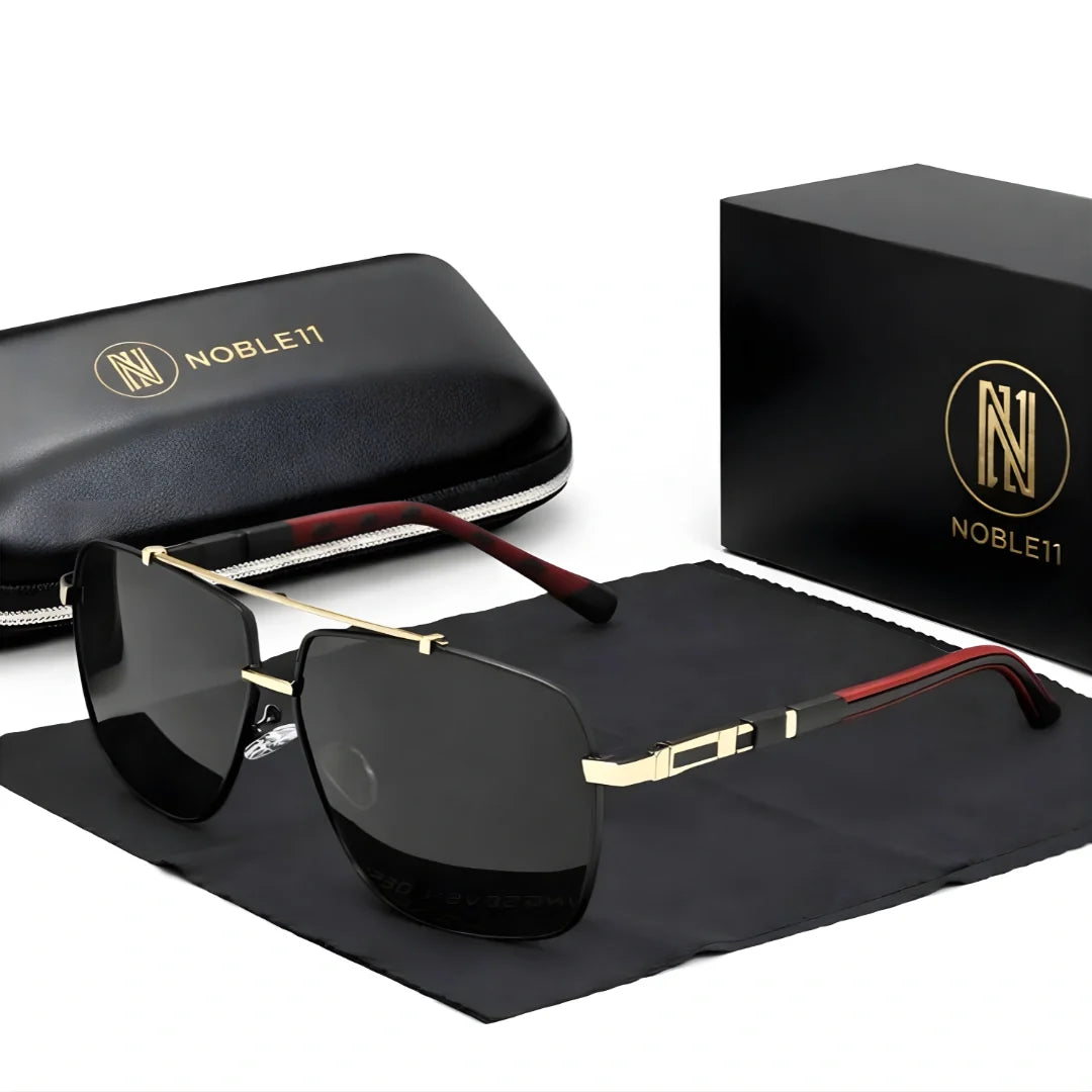 Noble11 Imperio polarized UV400 sunglasses - Gold Gray – Gold Edition