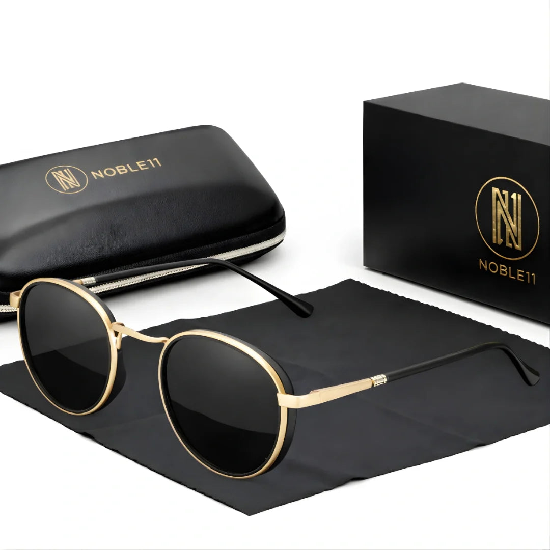 Noble11 Monarch polarized UV400 sunglasses - Champagne Gray