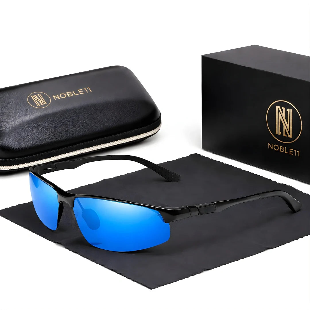 Noble11 Pulse polarized UV400 sunglasses - Cobalt Blue