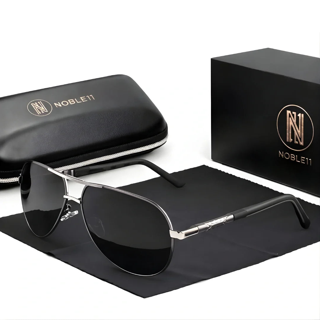 Noble11 Regent polarized UV400 sunglasses - Anthracite Black