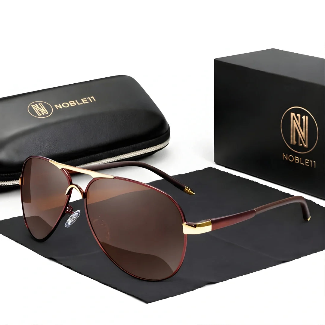 Noble11 Sirocco polarized UV400 sunglasses - Amber
