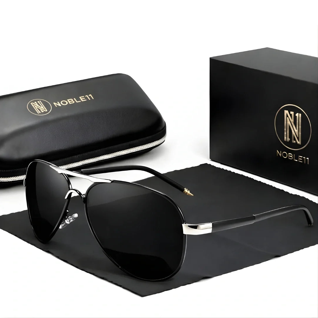 Noble11 Sirocco polarized UV400 sunglasses - Obsidian