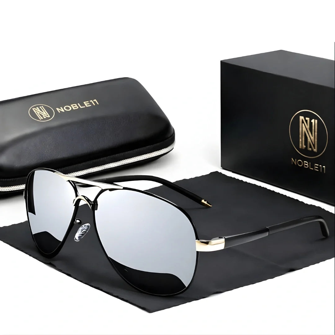 Noble11 Sirocco polarized UV400 sunglasses - Mirror Silver