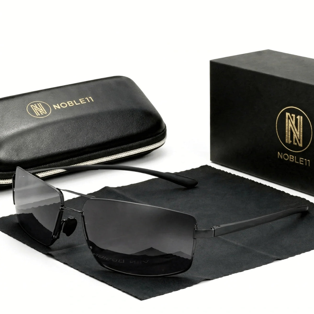 Noble11 Tyrant polarized UV400 sunglasses - Midnight