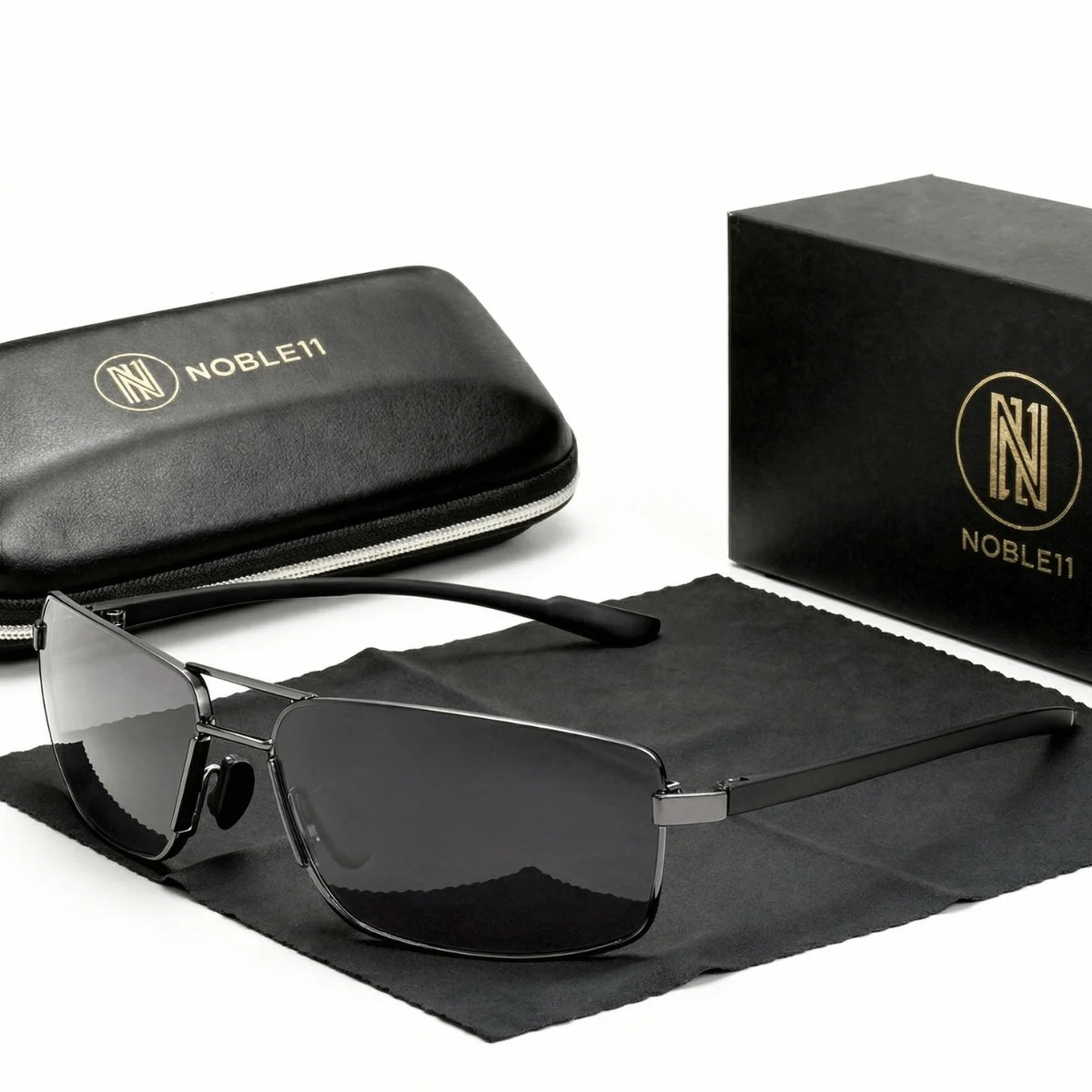 Noble11 Tyrant polarized UV400 sunglasses - Phantom