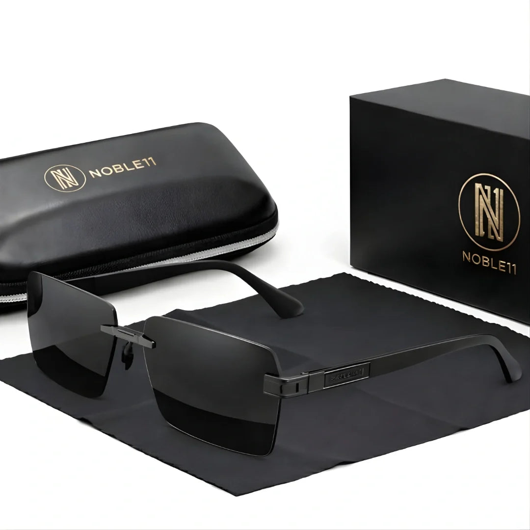 Noble11 Vertex polarized UV400 sunglasses - Obsidian Graphite